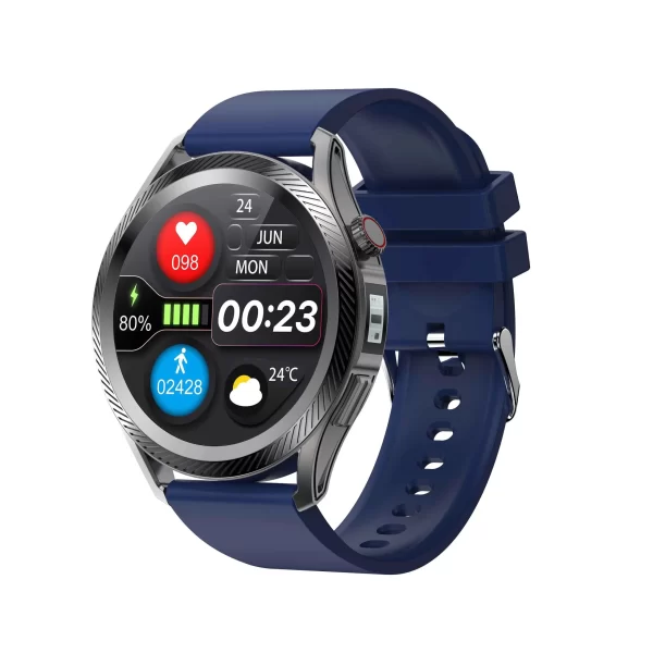 Cuffless X5 Fingertip Blood Pressure Smart Watch - Image 2